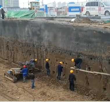 淄博博山区土钉墙支护